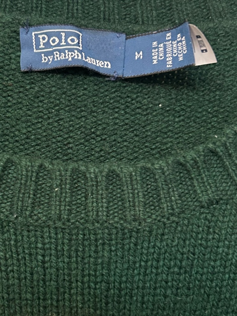 Polo Ralph Lauren Polo Bear wool and cashmere sweater - size M - Picture 2 of 3